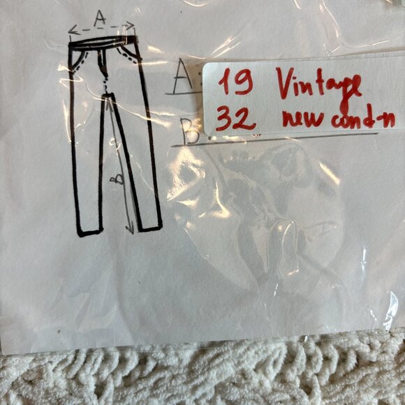 WW2 REAL VINTAGE Army Military Wool Cargo Pocket Pants Collectible NEW UNUSED - Picture 11 of 11